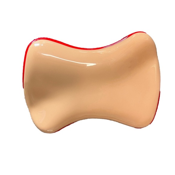 Rare and unique Christian Louboutin nude and red shoe clutch with chain - Picture 10 of 15